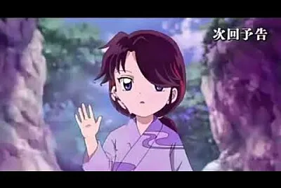 setsuna toca una barrera hanyo no yashahime