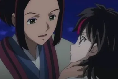 riku le dice a towa tiene ojos lindos hanyo no yashahime