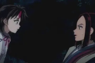 towa habla con riku hanyo no yashahime