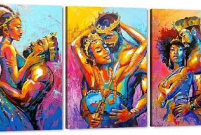 African King and Queen