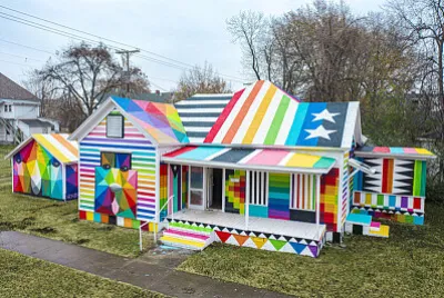Colorful house