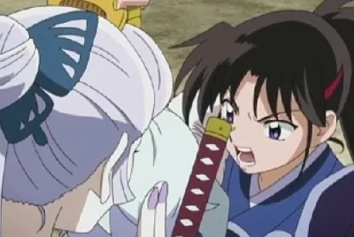 zero se acerca a setsuna hanyo no yashahime