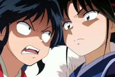 moroha se molesta con setsuna hanyo no yashahime