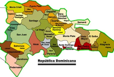 MAPA DE REPUBLICA DOMINICANA jigsaw puzzle