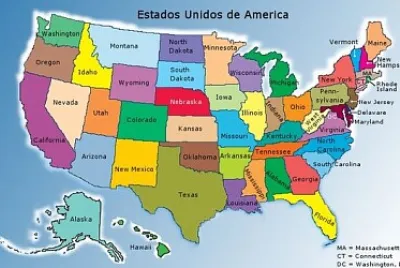 MAPA DE USA jigsaw puzzle