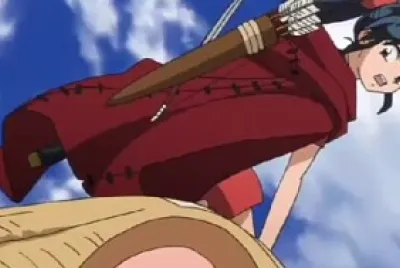 moroha salva a takechiyo hanyo no yashahime jigsaw puzzle