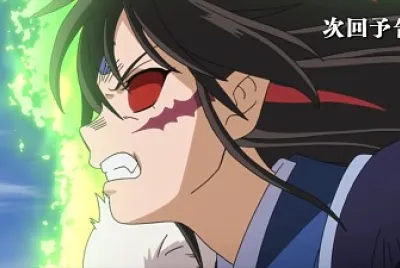setsuna se salio de control hanyo no yashahime