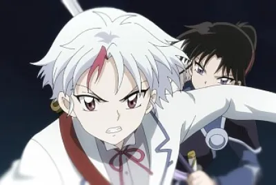 towa y setsuna atacan a zero hanyo no yashahime