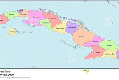 MAPA DE CUBA jigsaw puzzle
