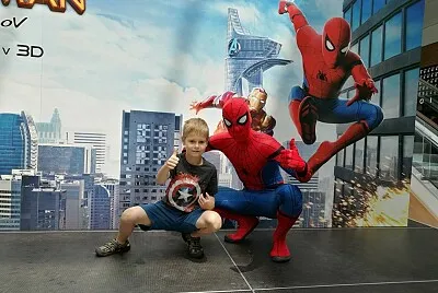 Foto with Spider Man (Bratislava, Slovakia)