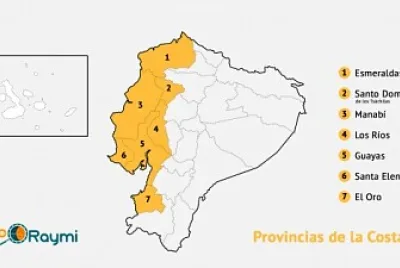 REGION COSTA Y SUS PROVINCIAS