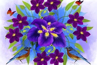 Purple Flowers