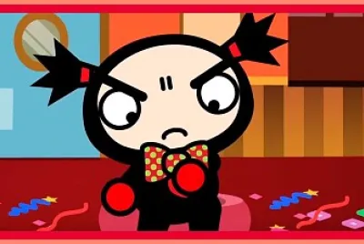 garu se puso una corbata de la mala suerte pucca