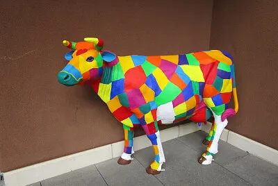Bunte Kuh