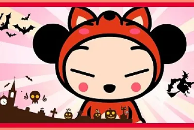 pucca decide disfrazarse de zorro pucca