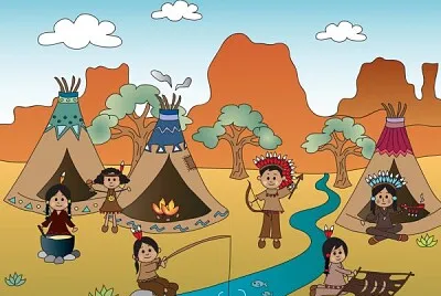 INDIOS ANIMADOS jigsaw puzzle