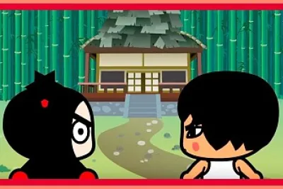 garu le dice a abyo que tiene trampas en su casa pucca