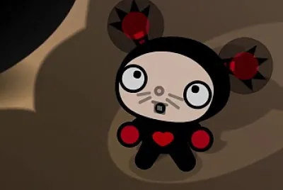 mio piensa que garu es un raton pucca