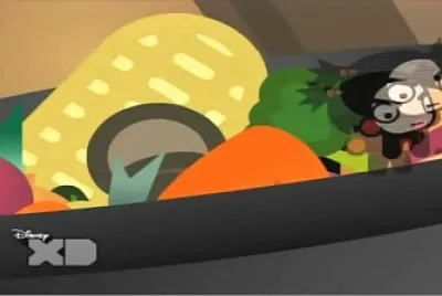 garu escapa de la olla de la cocina pucca