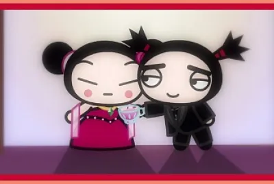 garu le da una tacita de ponche a pucca pucca