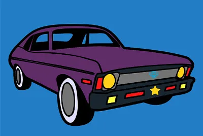 COCHE AMERICANO jigsaw puzzle