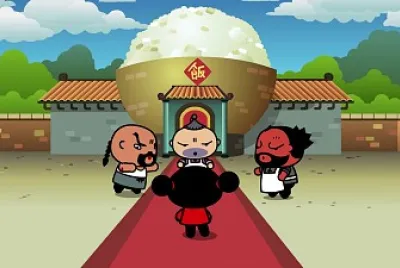 los chefs se niegan a hacer fideos los tres pucca