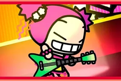 pucca toca con su banda de rock pucca