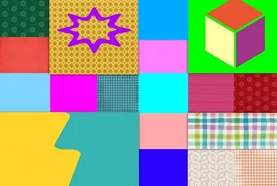 Couleurs Patchwork jigsaw puzzle