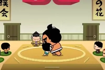 garu hace fuerza contra otra persona pucca