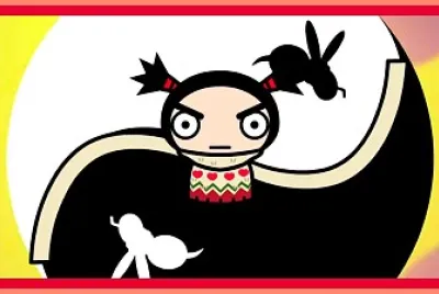garu se convierte en un ninja con lana pucca