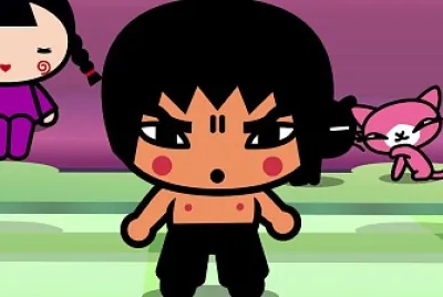 abyo dice que no le asustan las agujas pucca