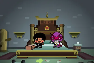 abyo se emociona por su compañero pucca