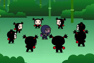 tobe se enfrenta a los clones de garu pucca