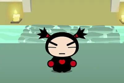 garu hace meditacion pucca