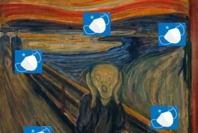 Releitura da obra O Grito- Edvard Munch