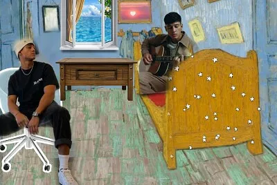 Releitura_ O quarto - Van Gogh