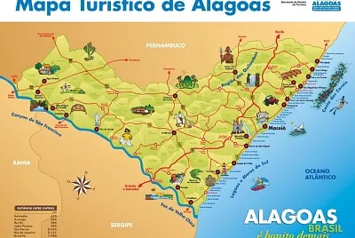 Mapa de Alagoas