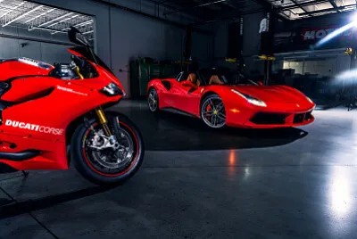 ferrari y ducati