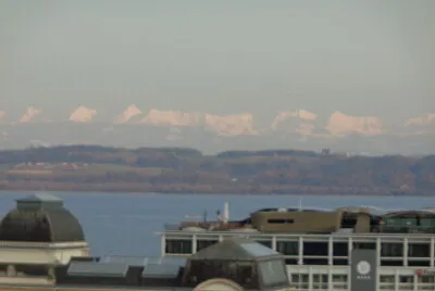 Neuchâtel coucher de soleil