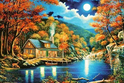 Riviere bleue jigsaw puzzle