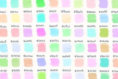 Pastel Color Swatches