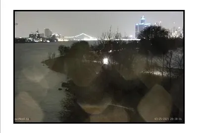Detroit  Ambassador Bridge  and Windsor
