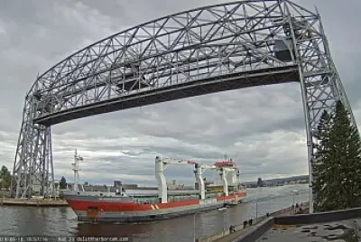 Saltwater Ship Alamosborg at Duluth