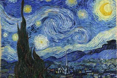 Obra de Arte Noite estrelada