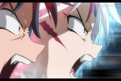 moroha y towa se acercan a kirinmaru para atacarlo hanyo no yashahime jigsaw puzzle