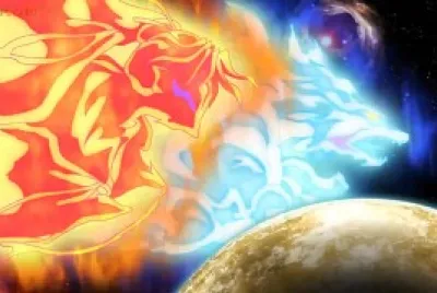 moroha y towa van a atcar a kirinmaru transformadas hanyo no yashahime jigsaw puzzle