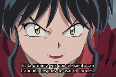 moroha le dice a kirinmaru que se siente tranquila hanyo no yashahime jigsaw puzzle