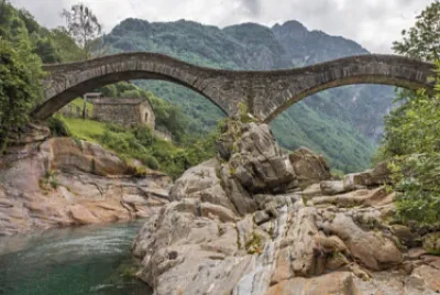 Ticino Switzerland Bridge jigsaw puzzle