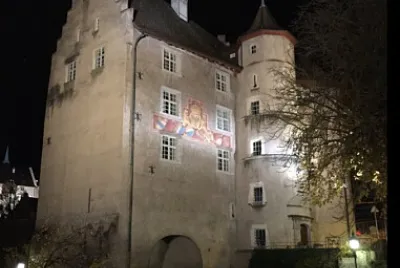 Holzbrucke Baden Switz jigsaw puzzle