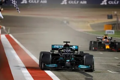 2021 Lewis Hamilton at Bahrain Grand Prix